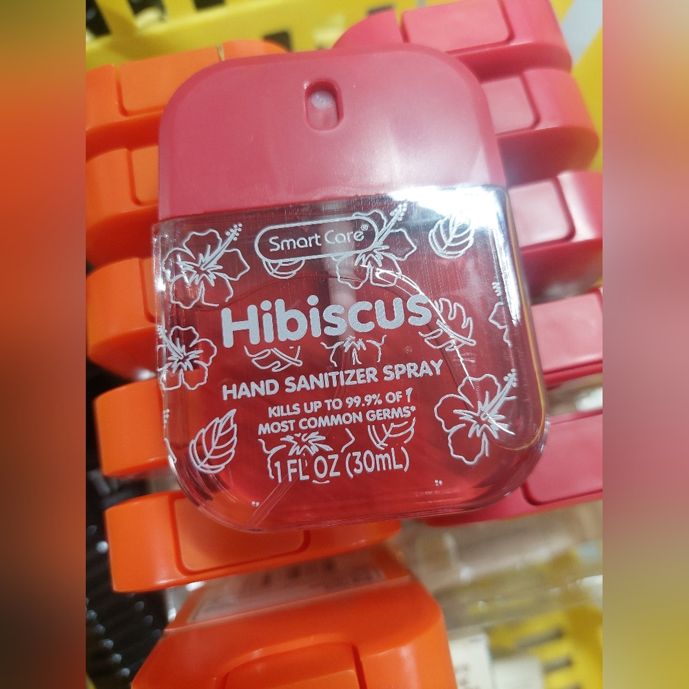 X5 New HIBISCUS Sanitizer Spray Smart CARE 1 Oz Touch .. Land..